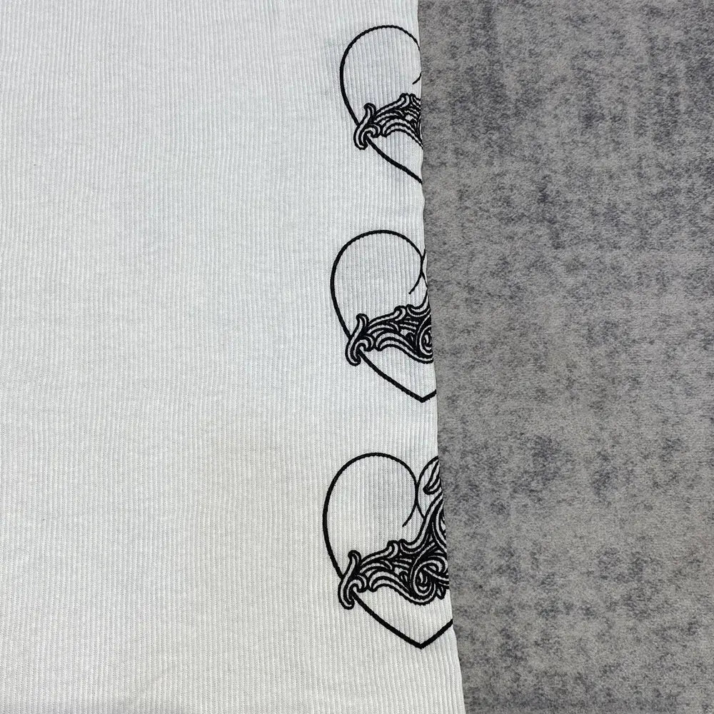 Chrome Hearts Love You Rib Tank Tops White