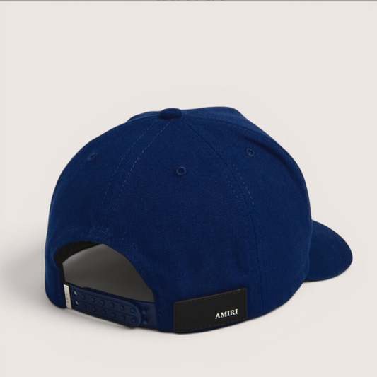 AMIRI-Navy-MA-Outline-Canvas-Cap-01