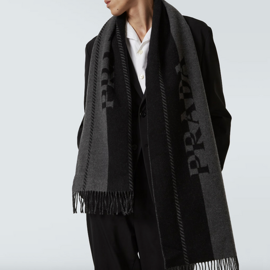 Prada-Logo-Wool-Jacquard-Scarf-02