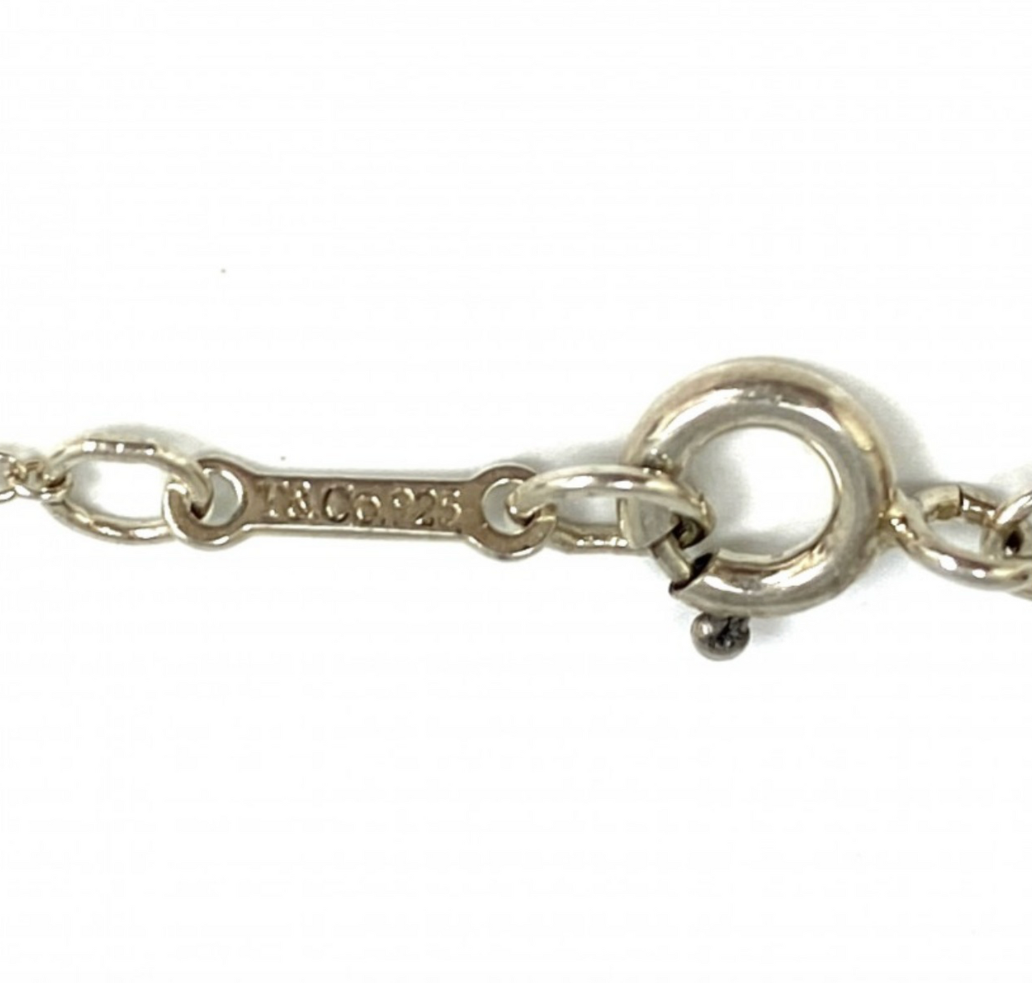 Tiffany & Co. 925 Silver Heart Necklace Pre-owned【Rank AB】