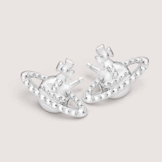 Vivienne Westwood FARAH Orb Earrings Silver