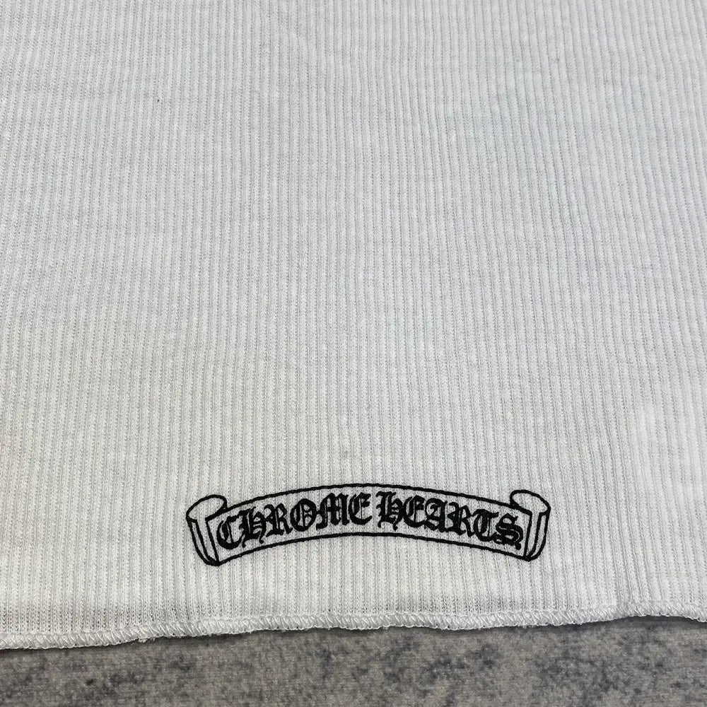 Chrome Hearts Love You Rib Tank Tops White