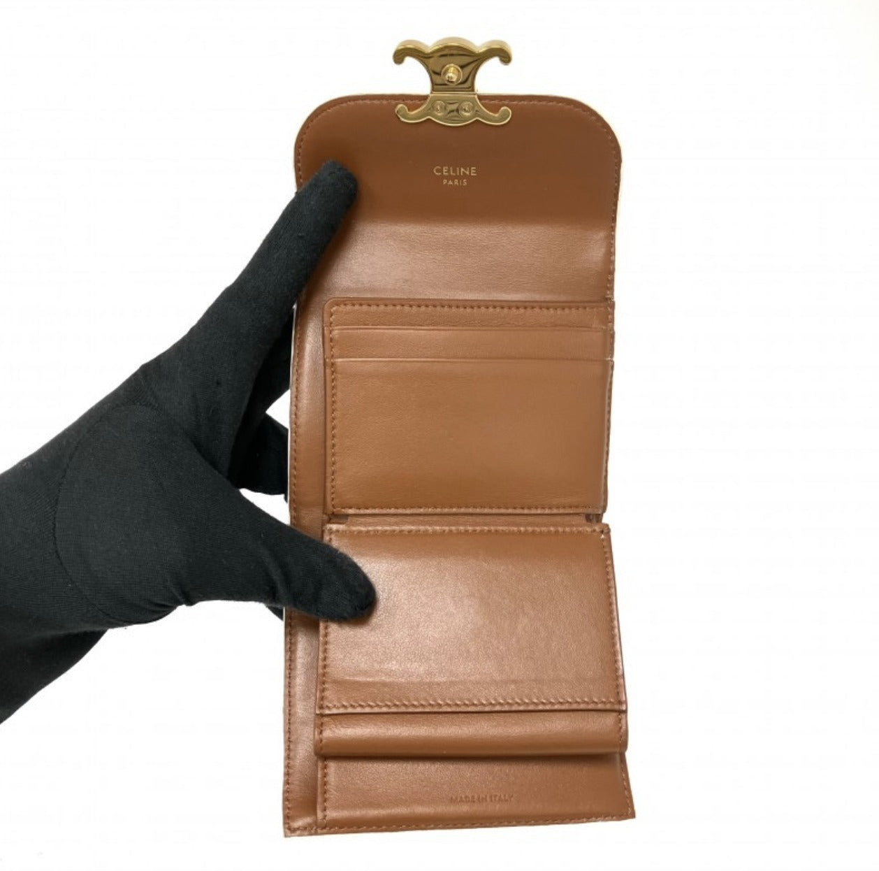 Vintage Rank S CELINE Canvas Wallet
