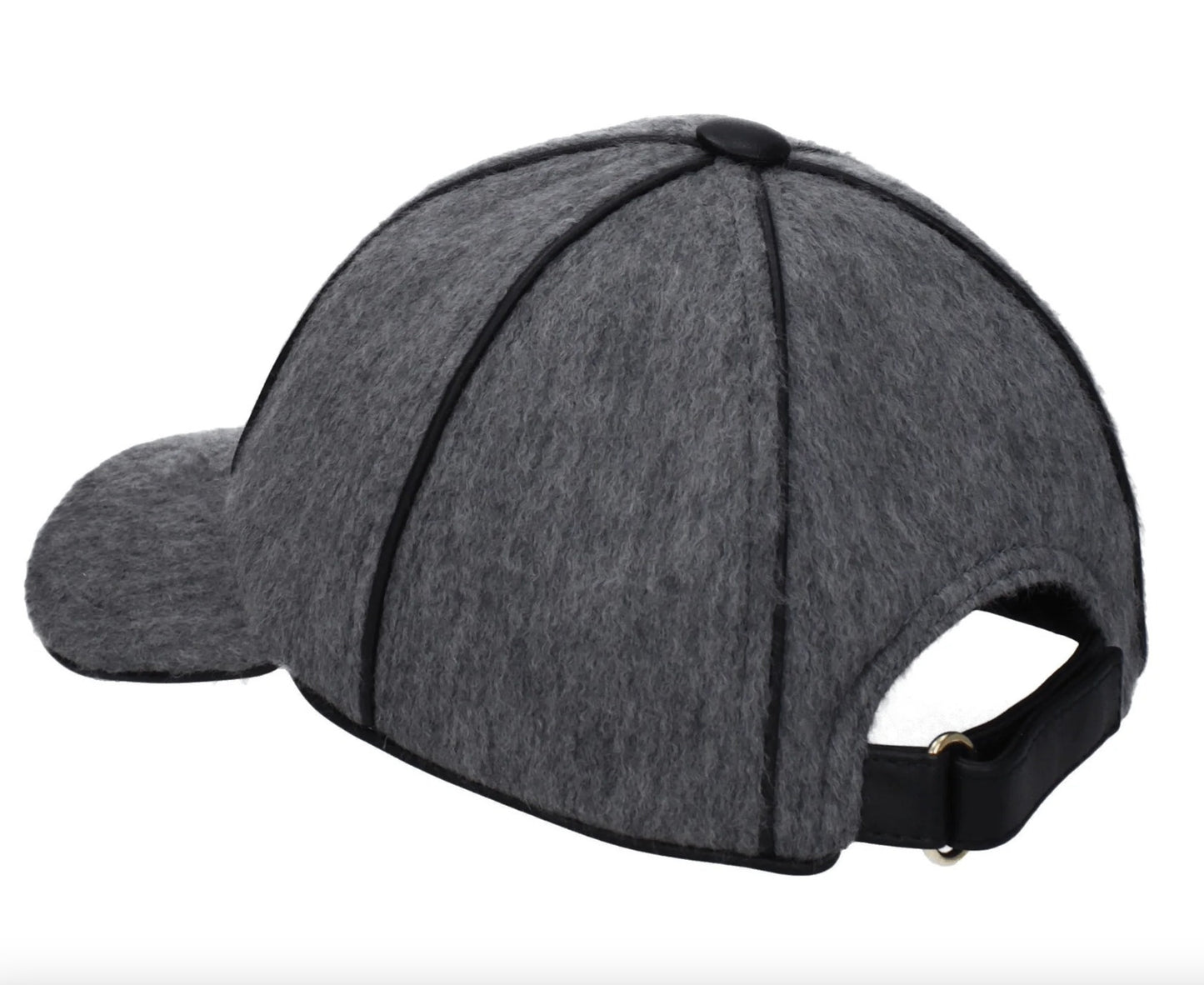 Max Mara Gray Wool Cap