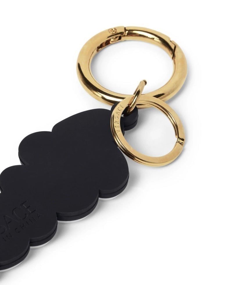 Versace Varsity Keychain Black