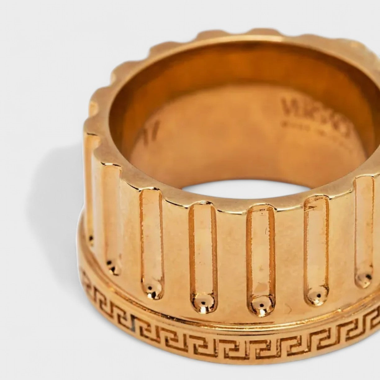 Veresace Medusa Greca Ring