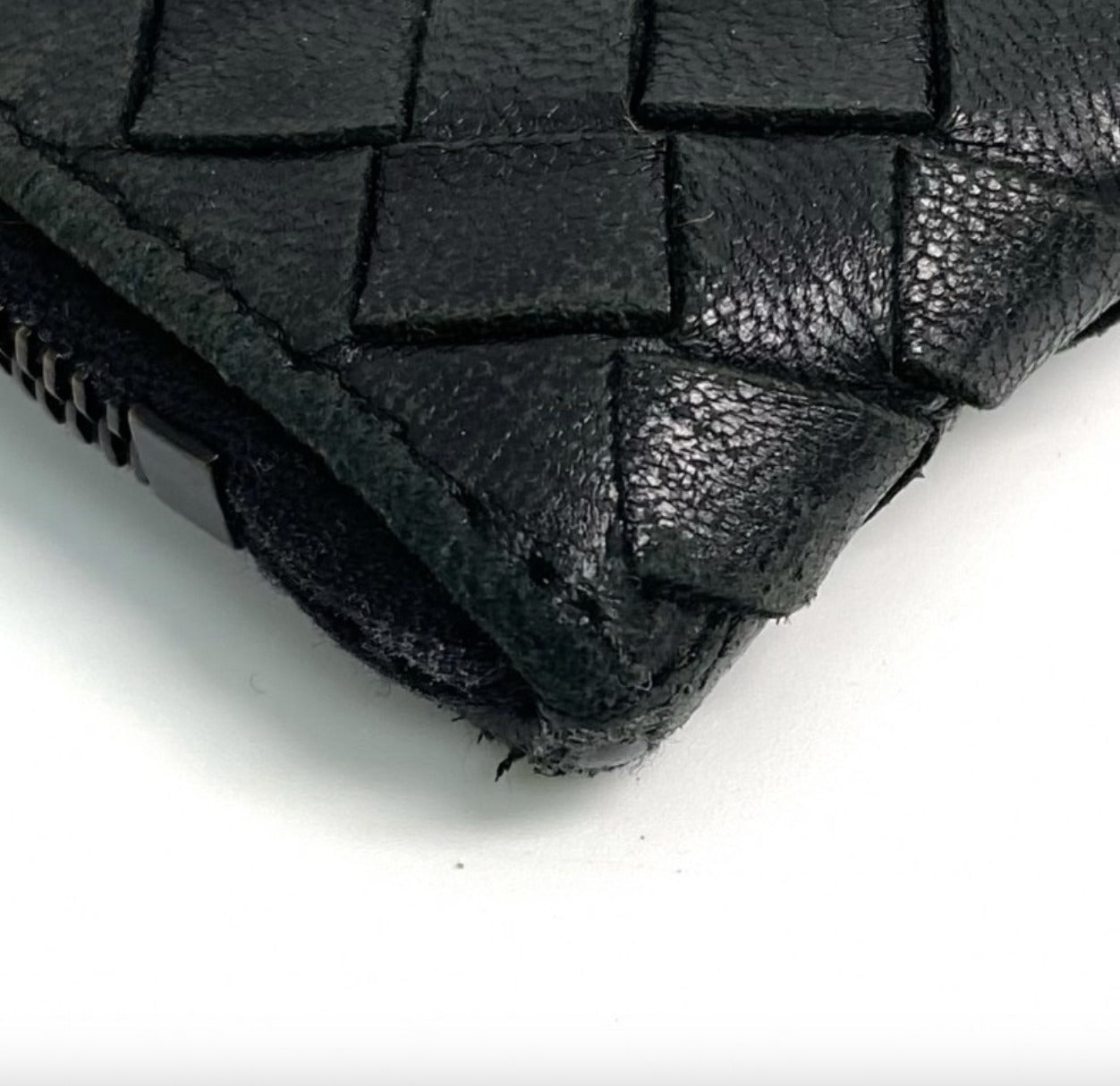 Vintage Rank A BOTTEGA VENETA Black Pouch