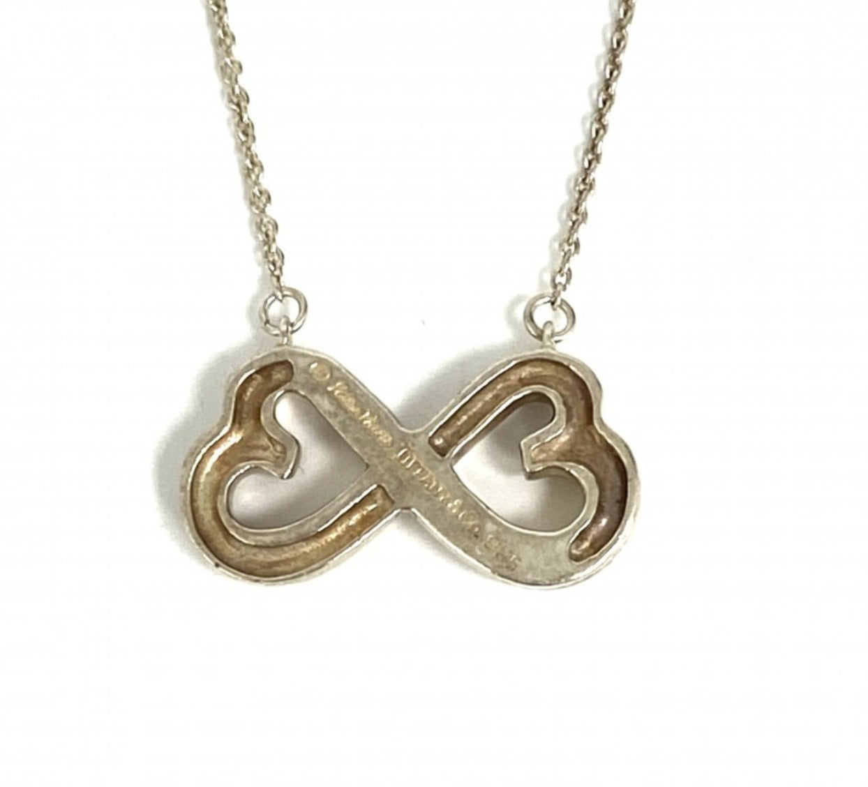Vintage Rank AB TIFFANY Infinity Necklace