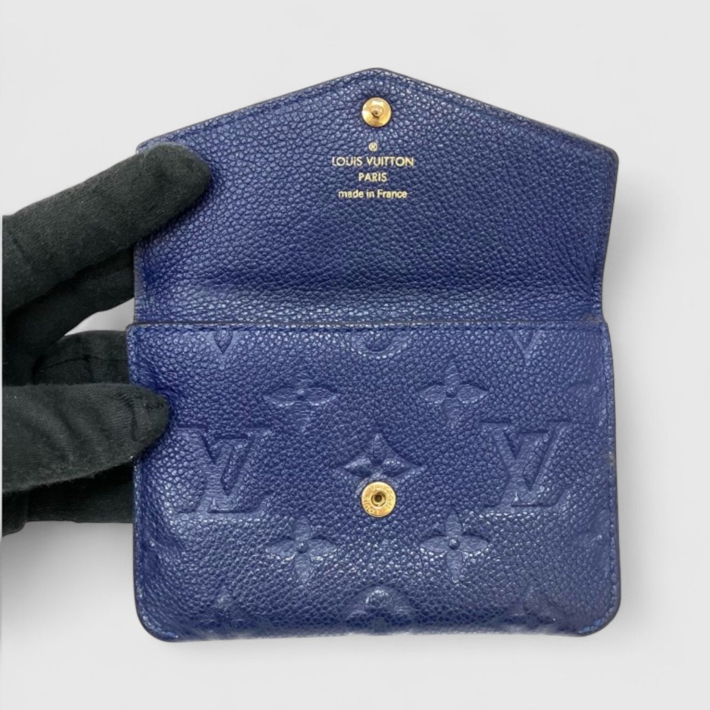 Vintage Rank A LOUIS VUITTON Monogram Wallet Coin Purse