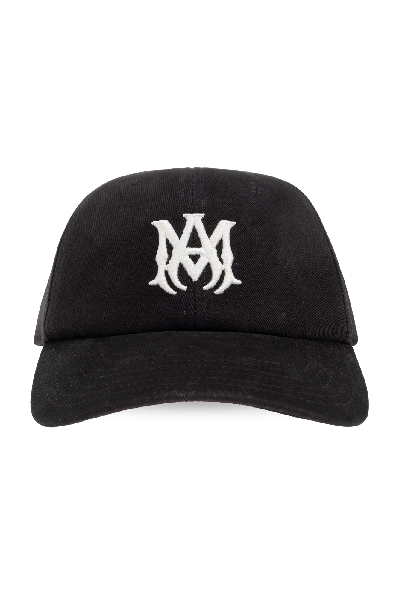 Amiri 'MA' Logo Black Baseball Cap