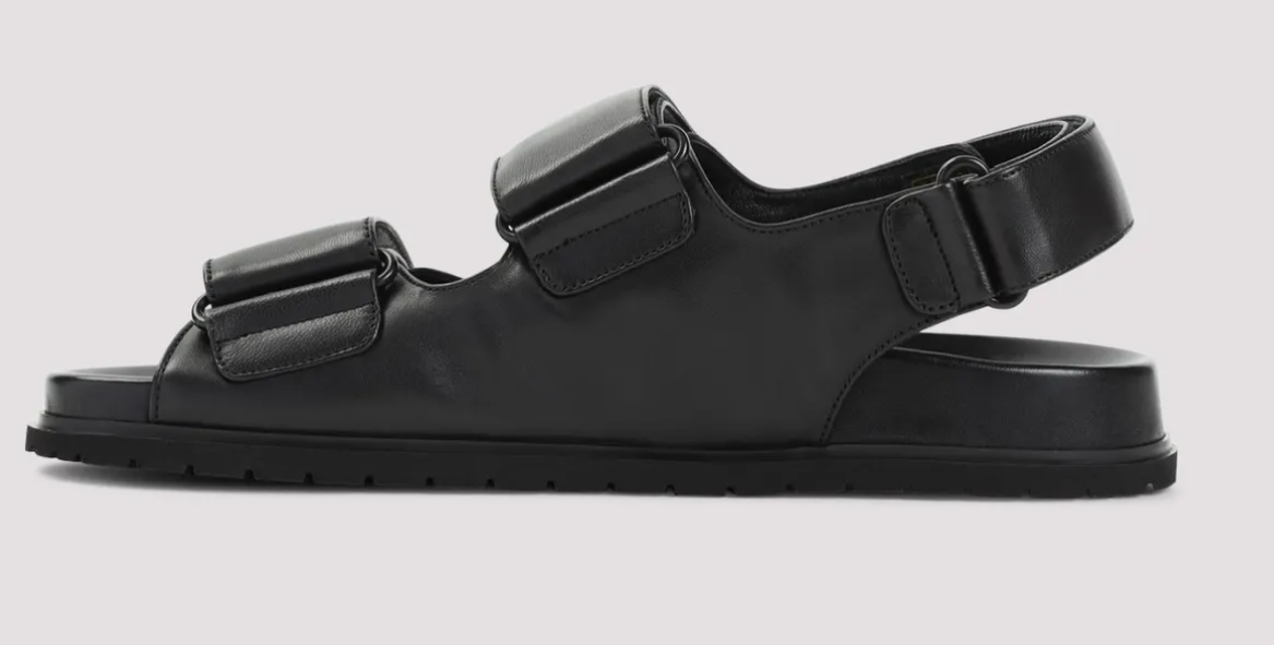 Prada Fussbet Sandals Black