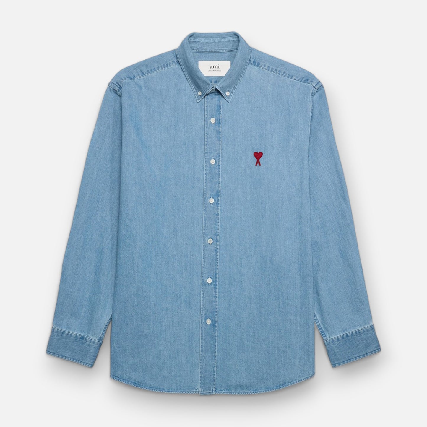 Ami Paris Ami de Cœur Denim Shirt