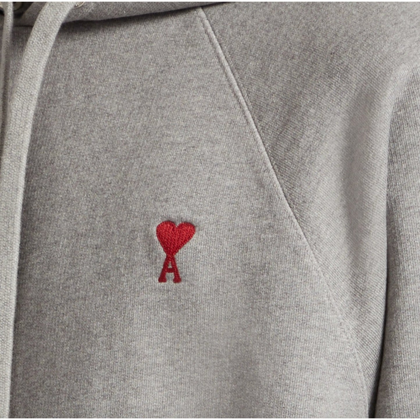 Ami Paris Ami de Cœur Logo Organic Cotton Hoodie