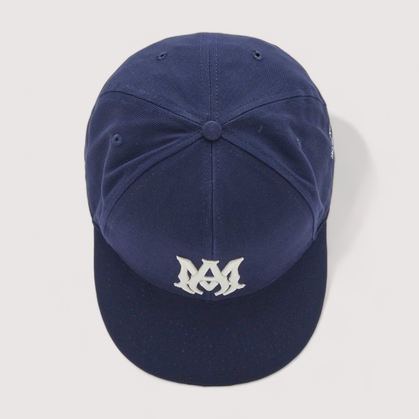 Amiri Indigo 'M.A.' Fitted Cap