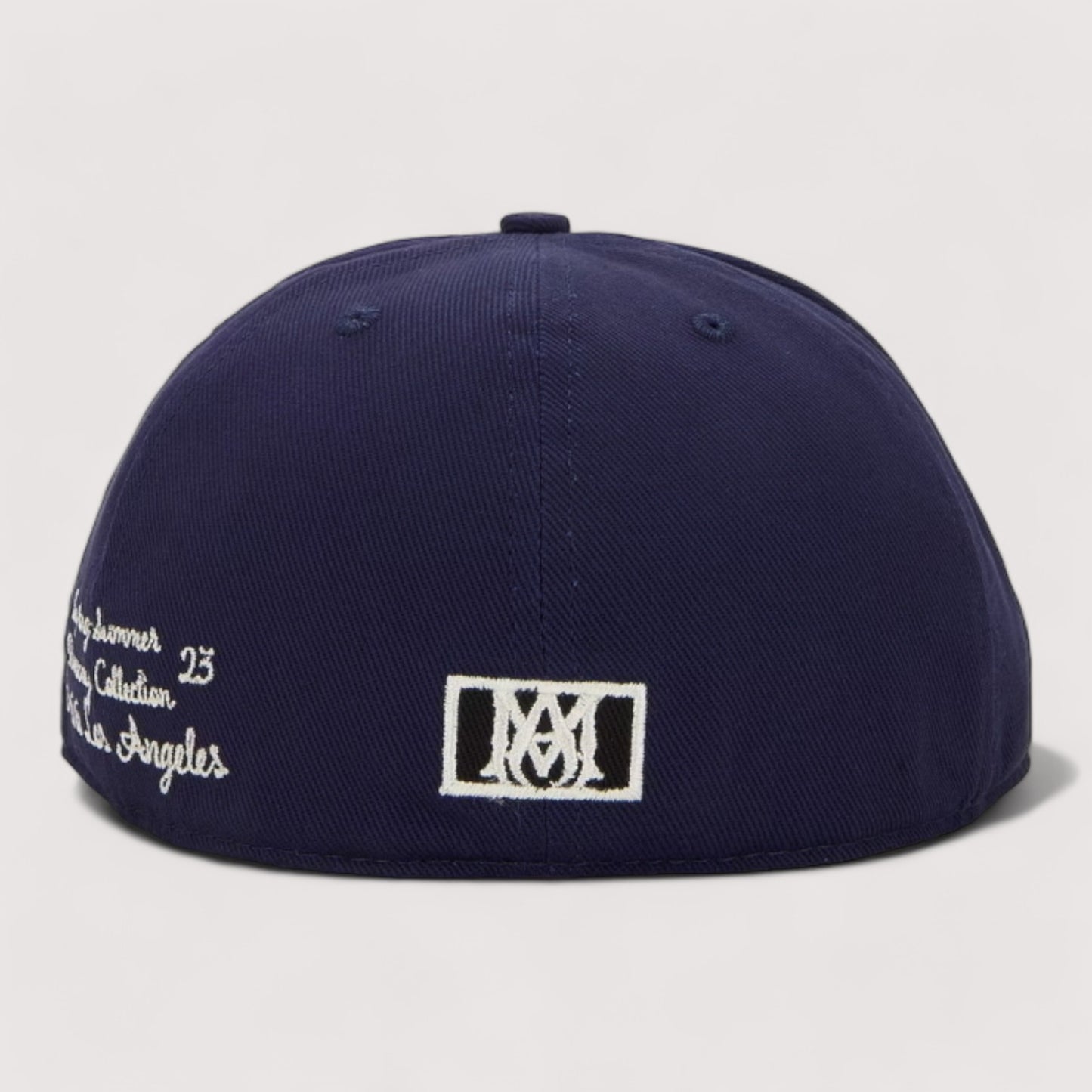 Amiri Indigo 'M.A.' Fitted Cap