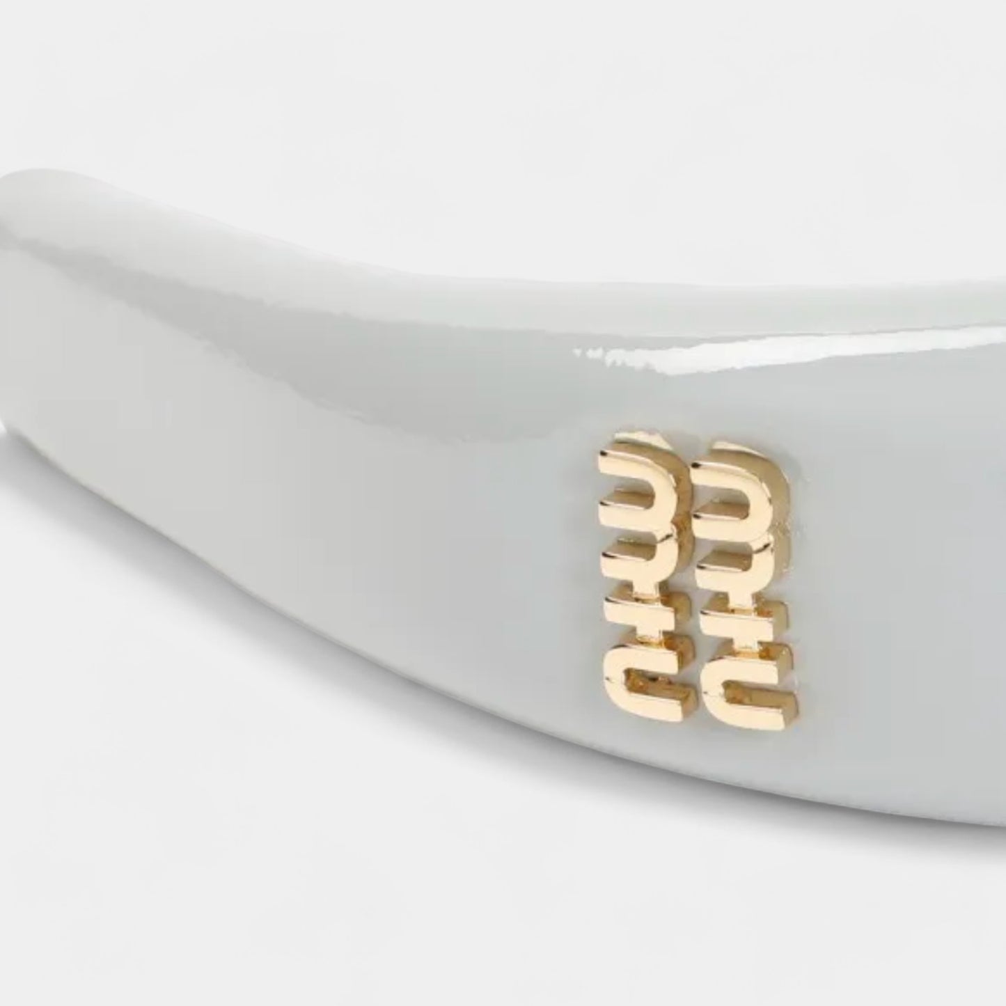 Miu Miu Leather Headband