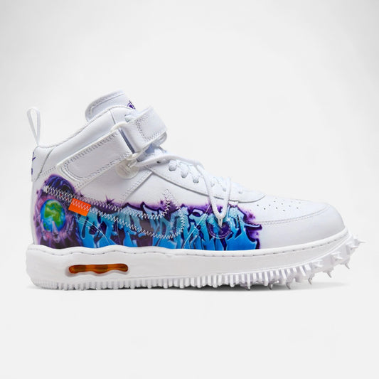 Nike Air Force 1 Mid x Off-Whit 'Graffiti'