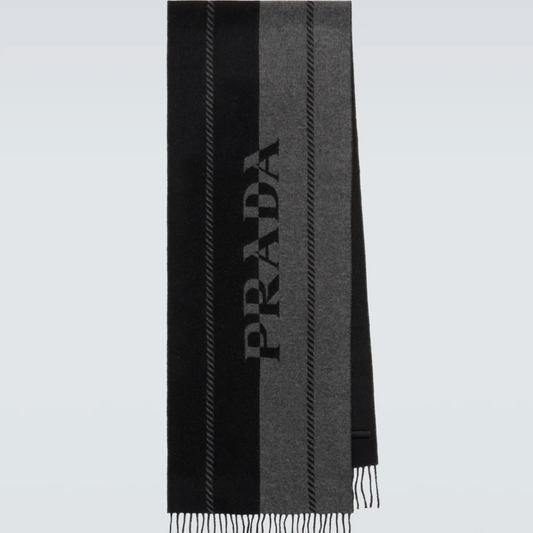 Prada-Logo-Wool-Jacquard-Scarf-01
