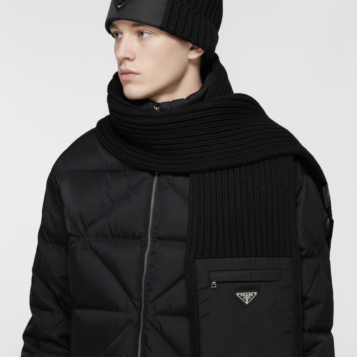 Prada-Wool-Re-Nylon-Pocket-Scarf-02