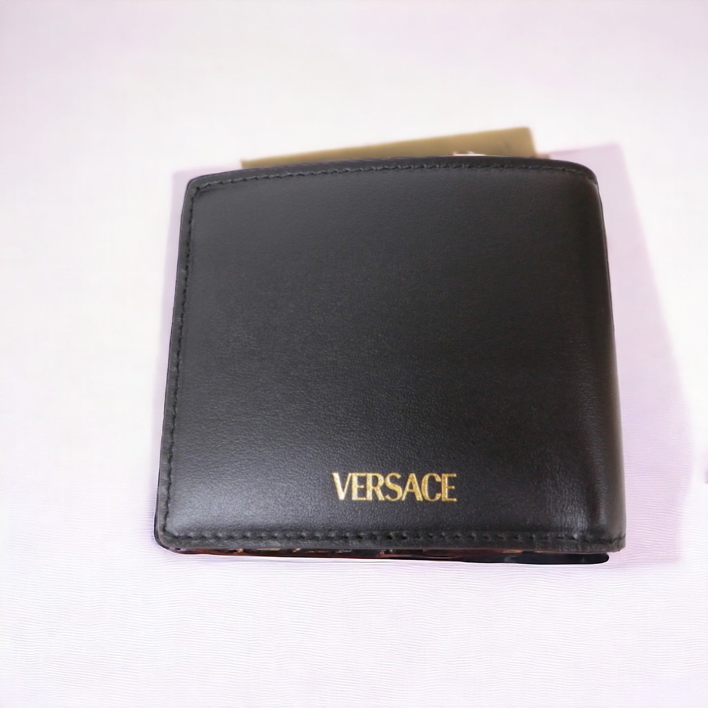 Versace Medusa Bi-fold Wallet with Coin Pouch