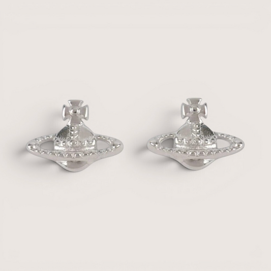 Vivienne Westwood FARAH Orb Earrings Silver