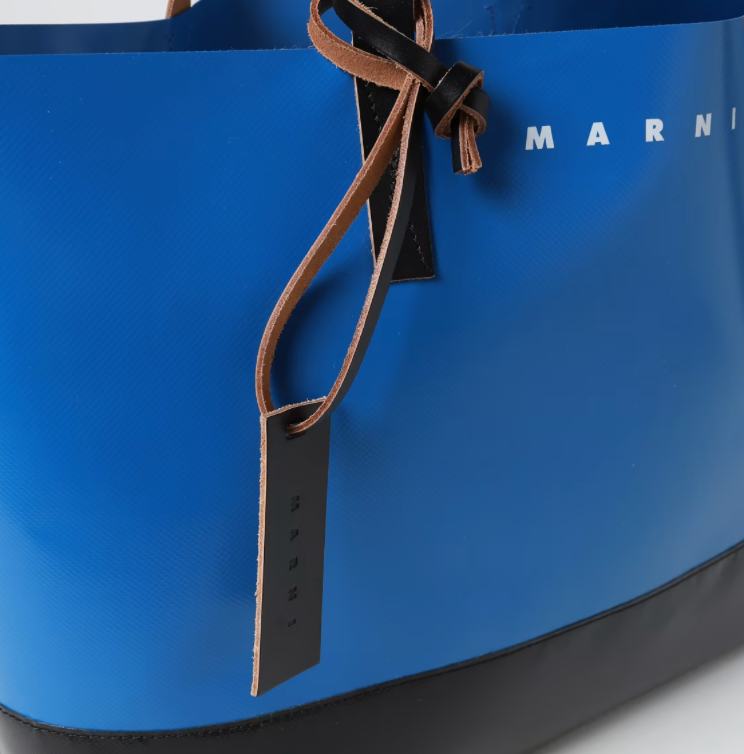 Marni Tribeca Logo Printed Tote Bag