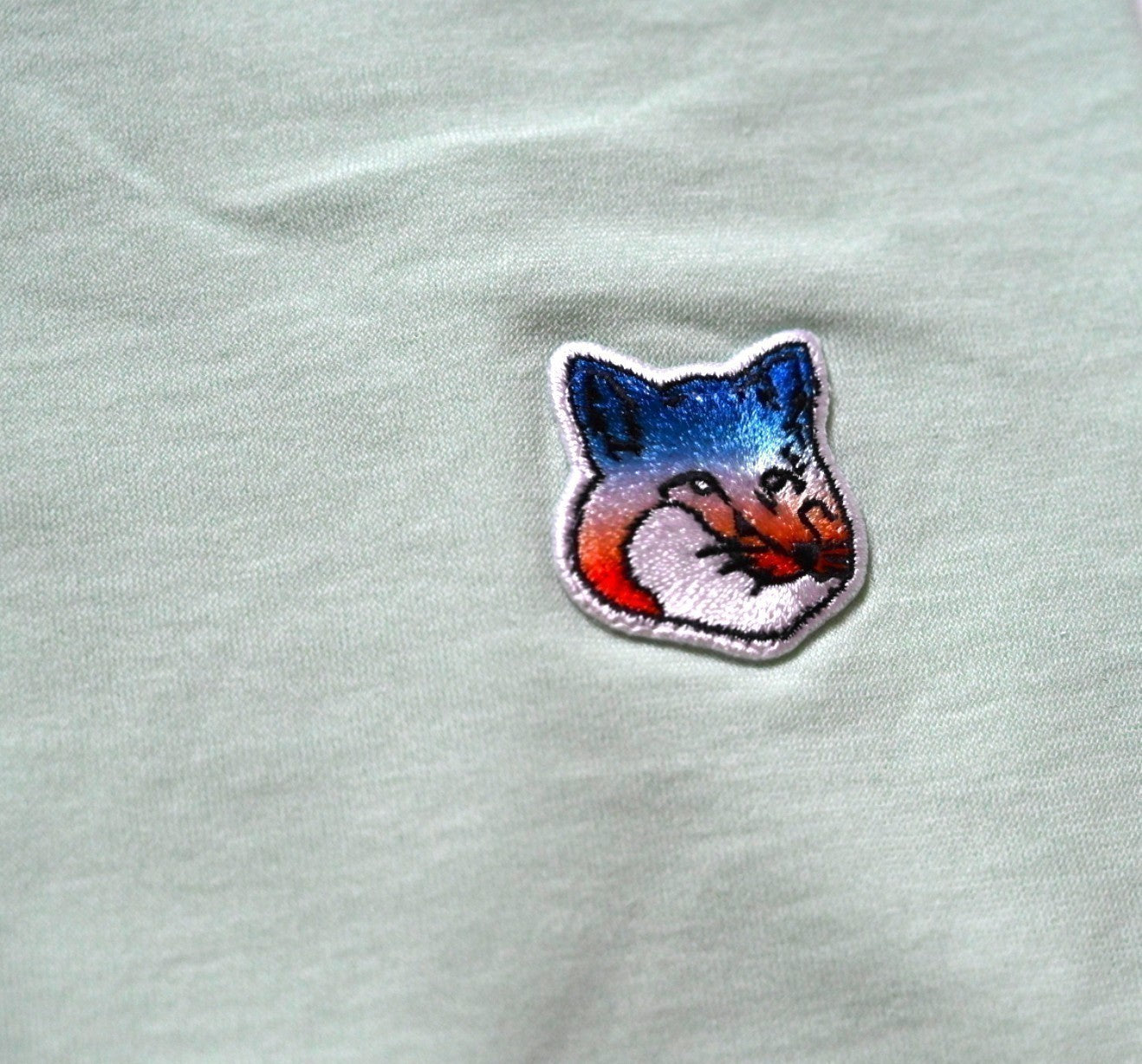 Maison Kitsune Foxhead Patch T-Shirt