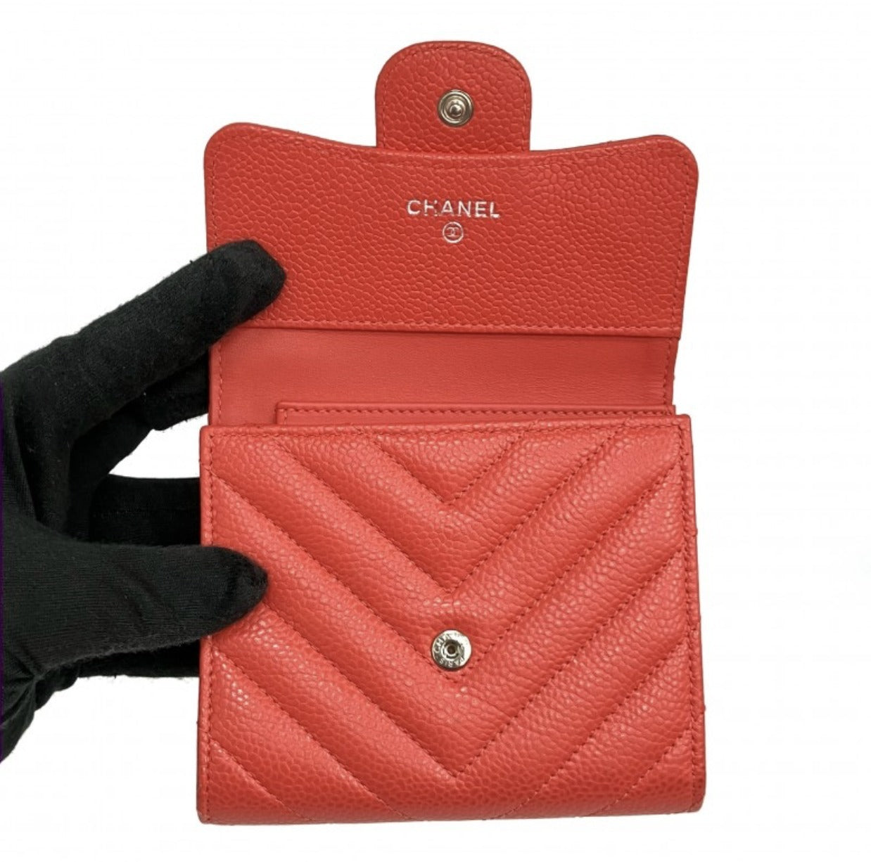 Vintage Rank S CHANEL Skin Wallet