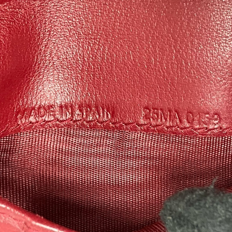 Vintage Rank AB DIOR Red Patent Lady Wallet