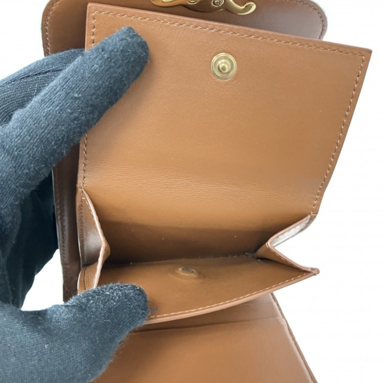Vintage Rank S CELINE Canvas Wallet
