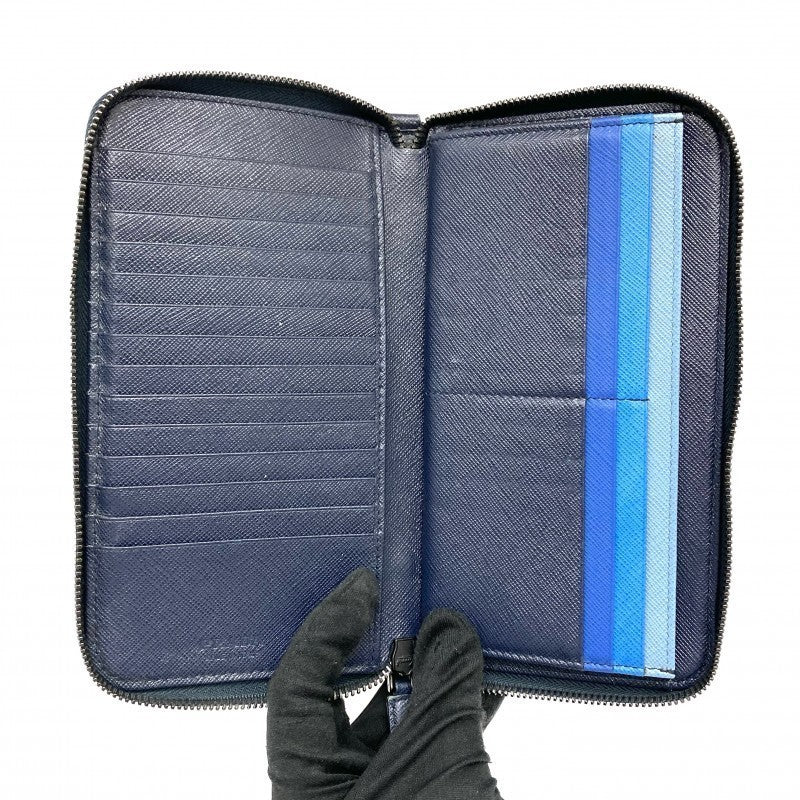 Vintage Rank A PRADA Saffiano Long Wallet