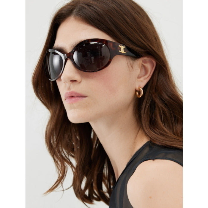 Celine Triomphe Oval Sunglasses