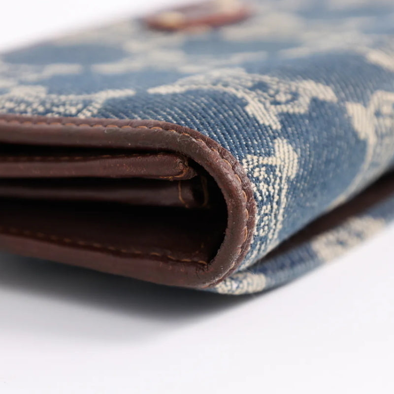 Vintage Rank A DIOR Saddle Long Wallet