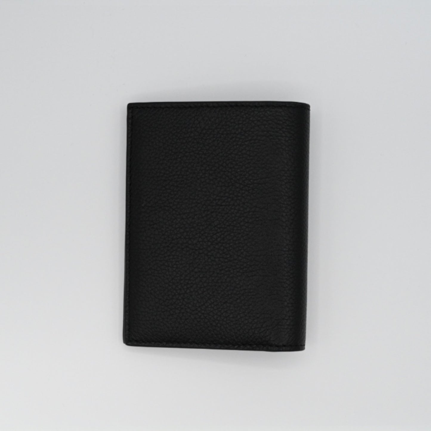 Balenciaga Bifold Wallet Leather Black