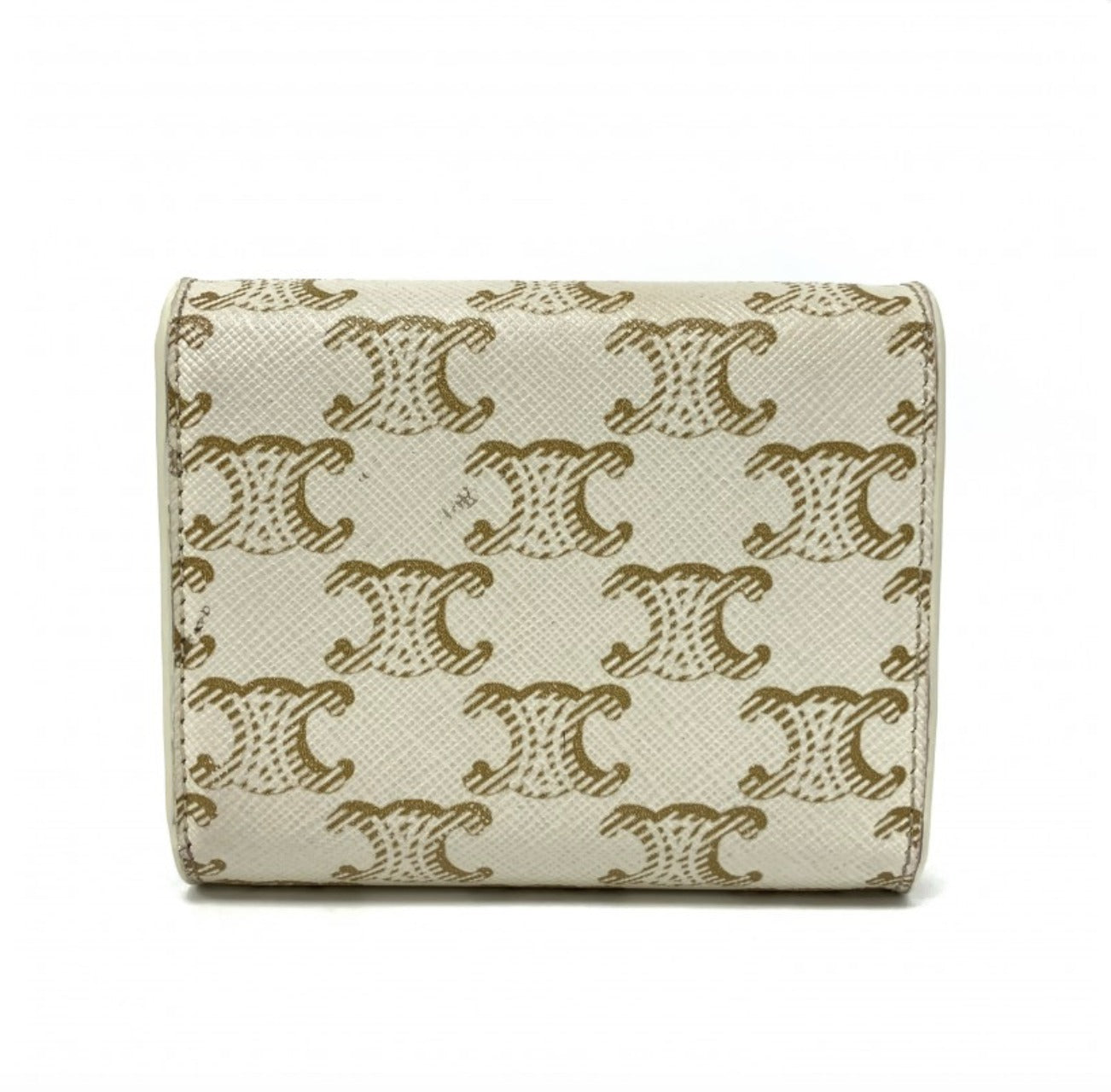 Vintage Rank S CELINE Canvas Wallet