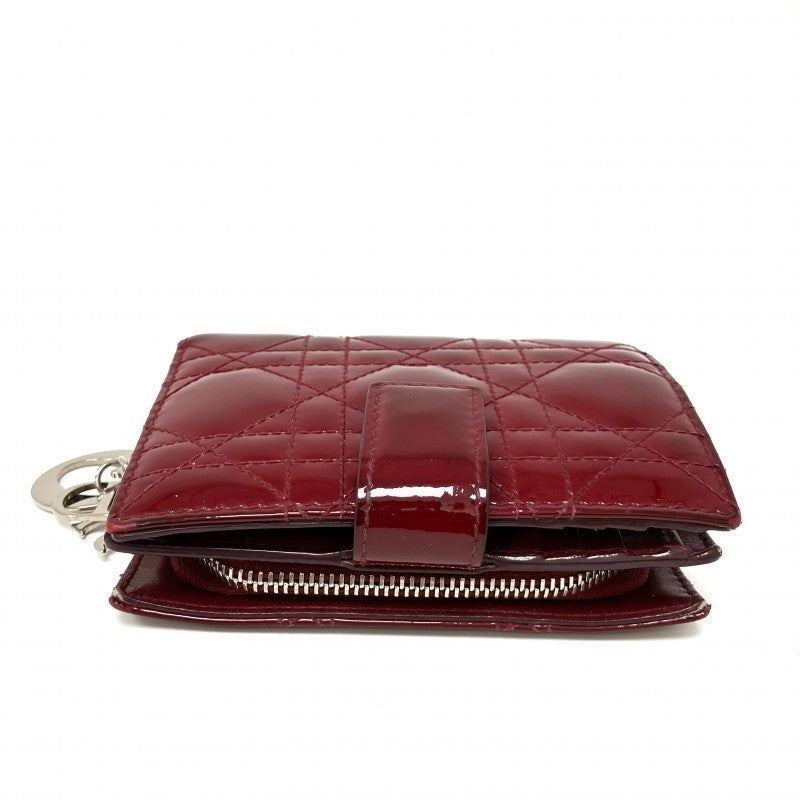 Vintage Rank AB DIOR Red Patent Lady Wallet