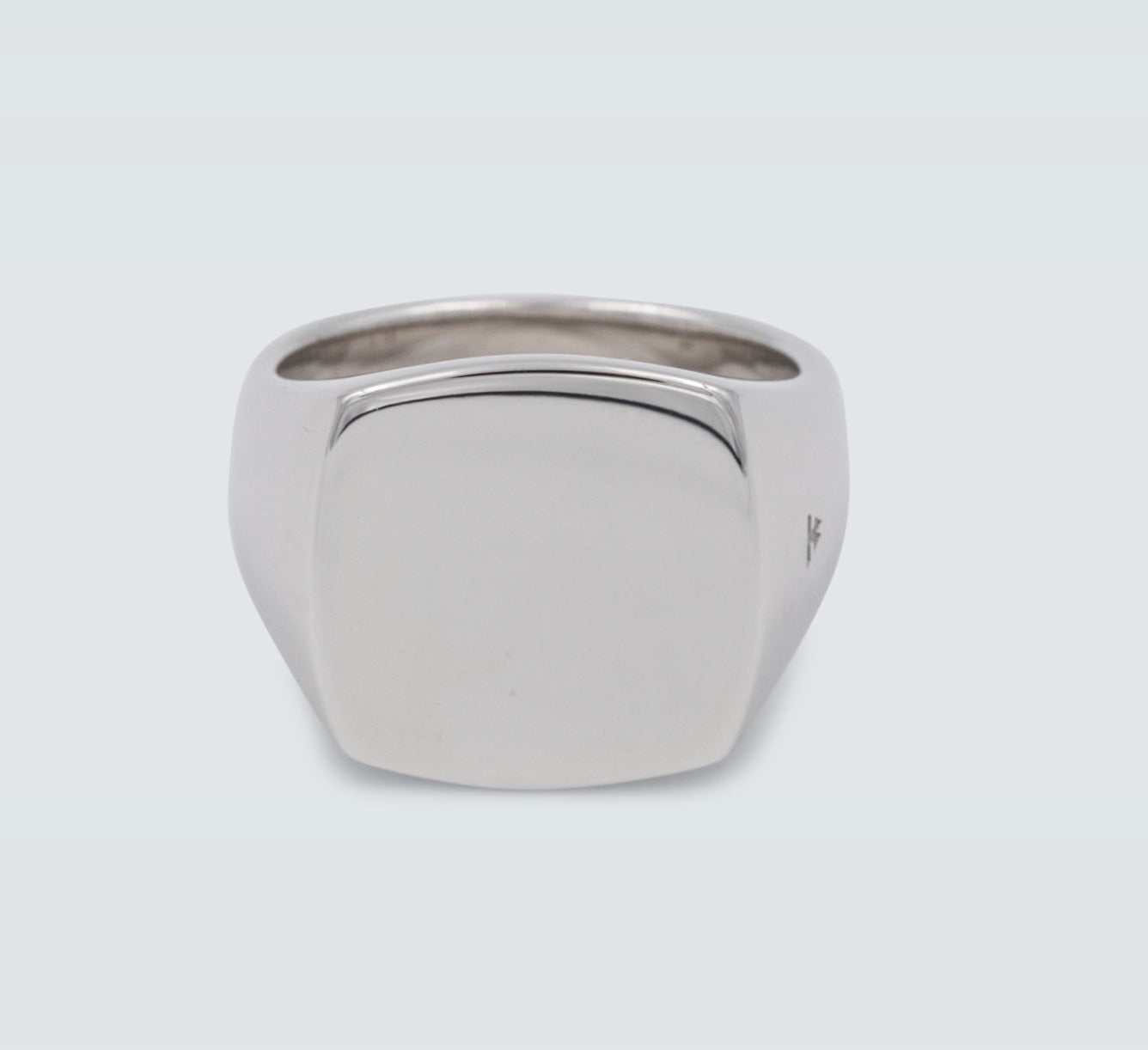 Tom Wood Cushion Polished Silver Ring