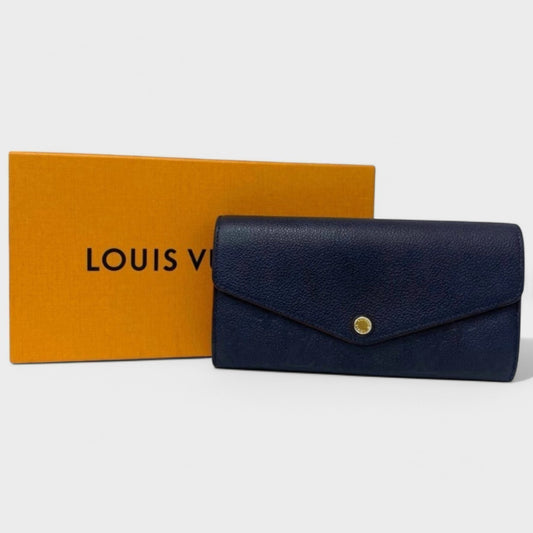 Vintage Rank A LOUIS VUITTON Monogram Long Wallet