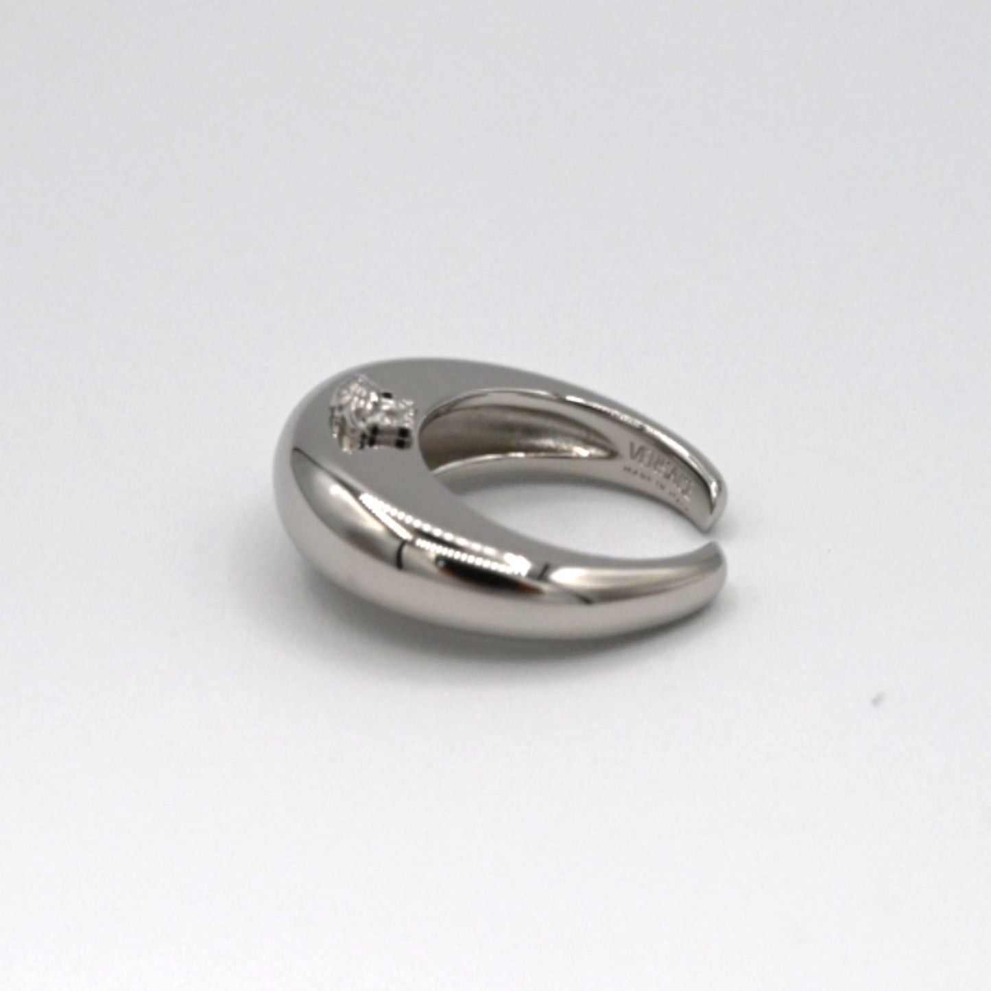 Veresace Galaxy Moon Silver Ring