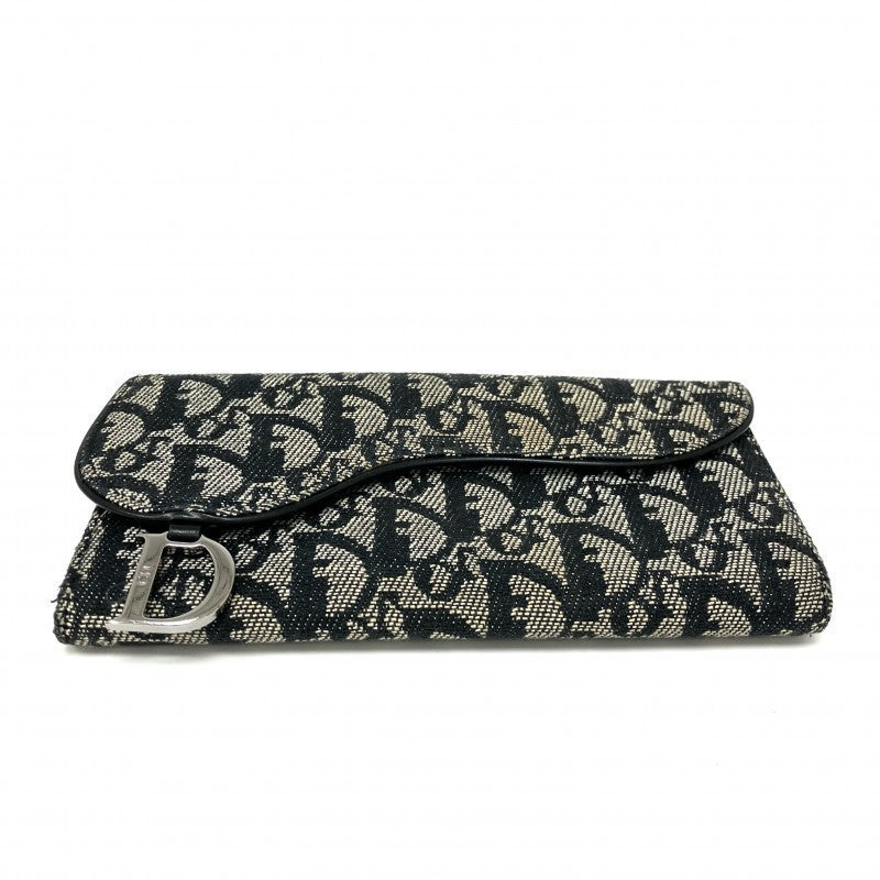 Vintage Rank A DIOR Saddle Long Wallet