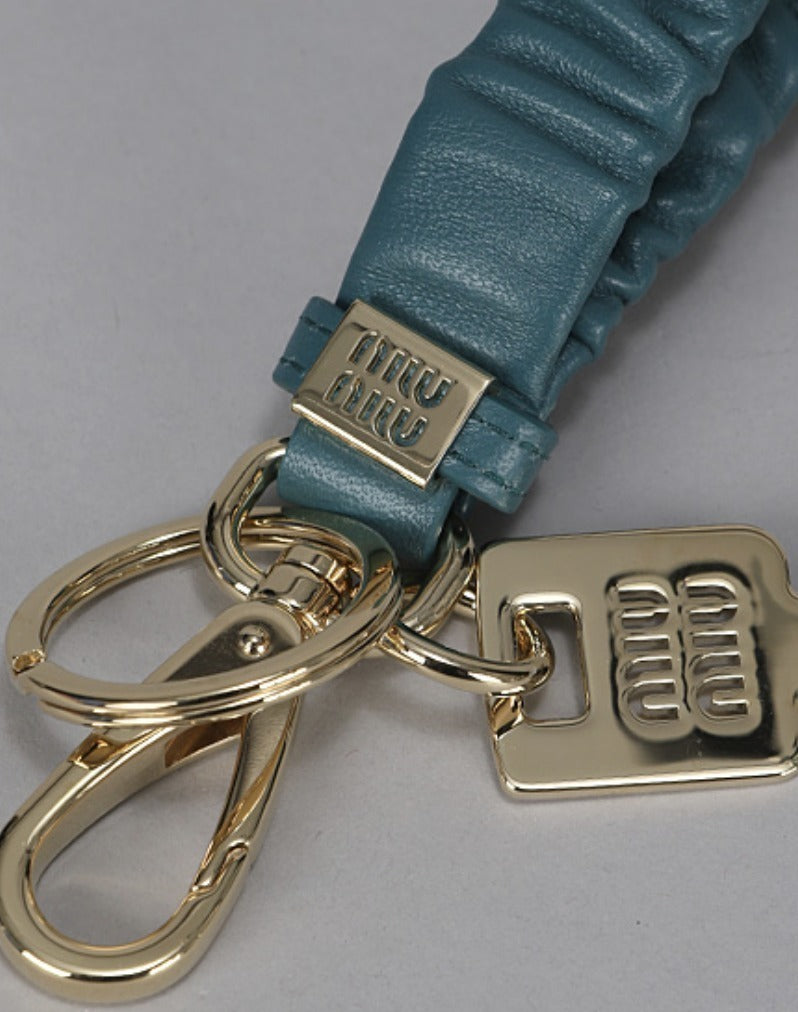 Miu Miu Leather Key Holder