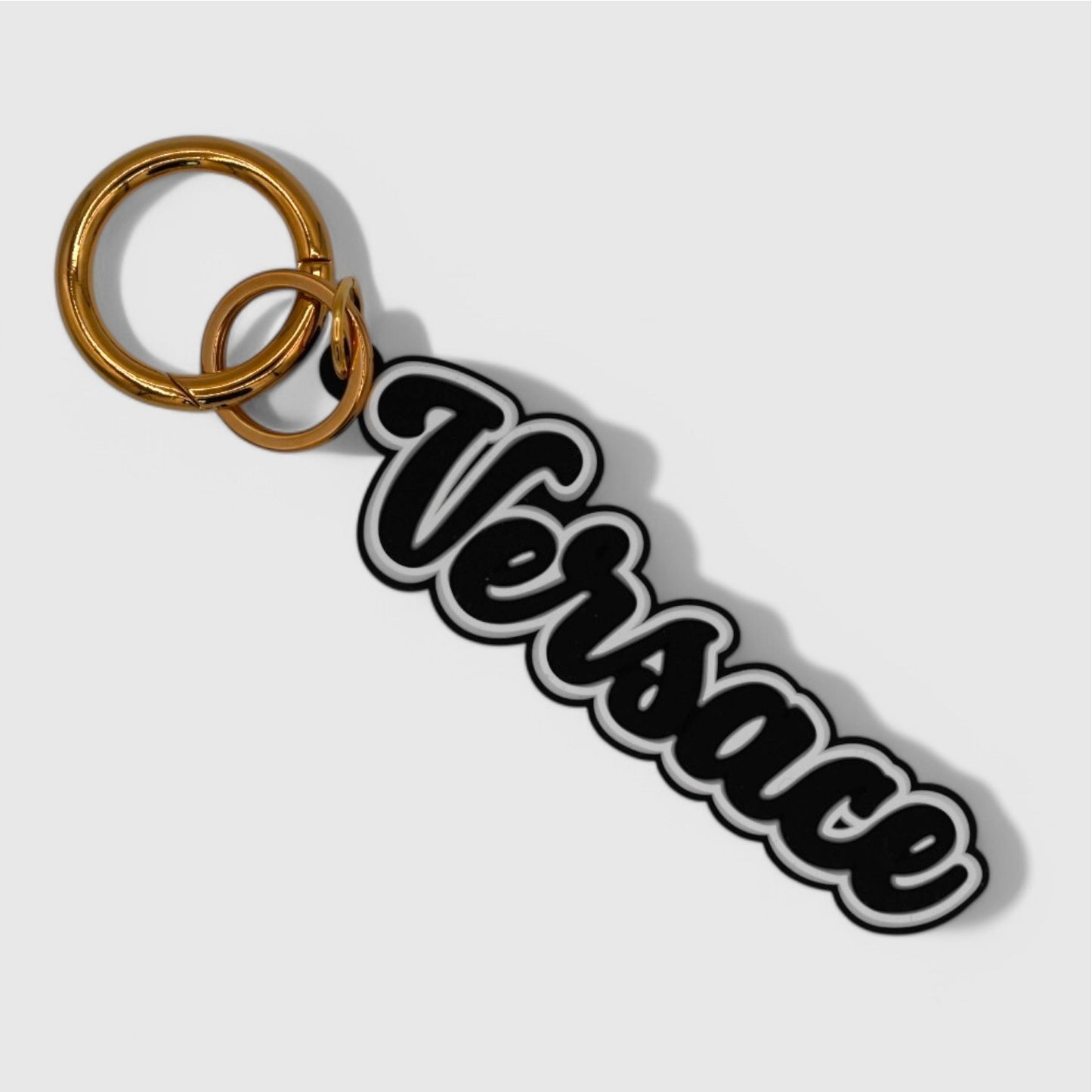 Versace Varsity Keychain Black