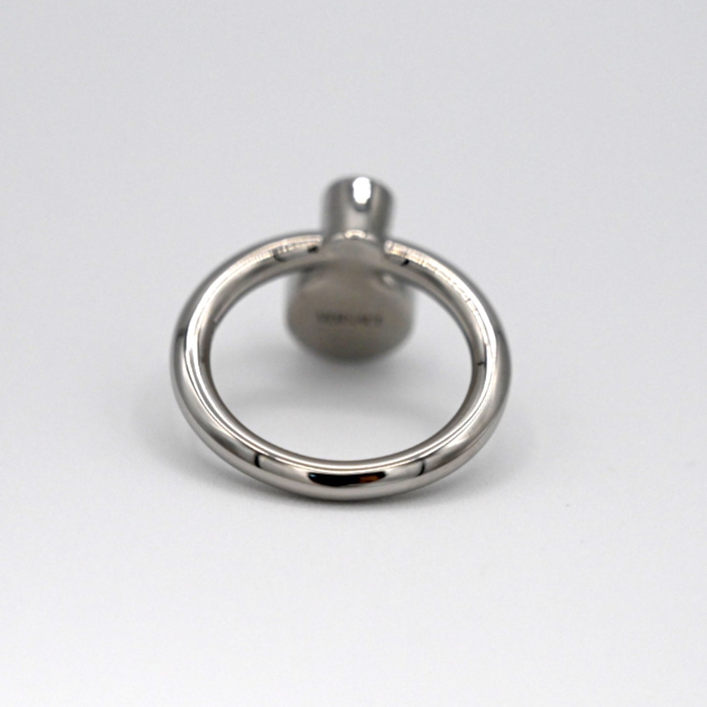 Veresace Crystal Stone Silver Ring