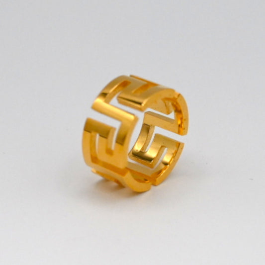 Versace Ring Greca Gold