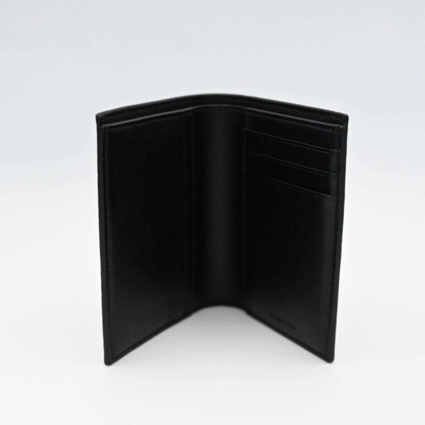 Balenciaga Bifold Wallet Leather Black
