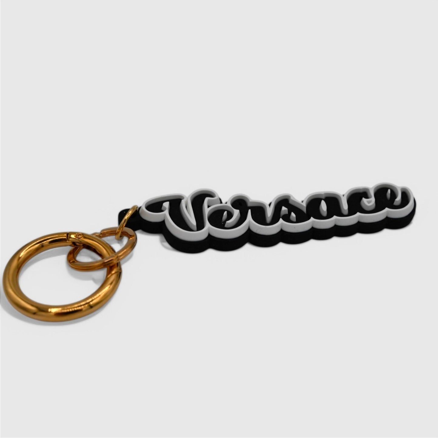 Versace Varsity Keychain Black