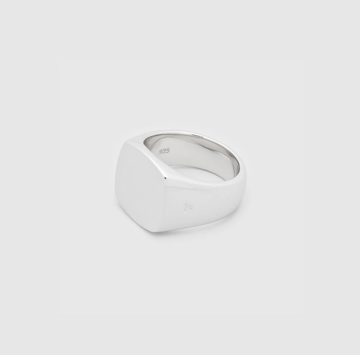 Tom Wood Cushion Polished Silver Ring