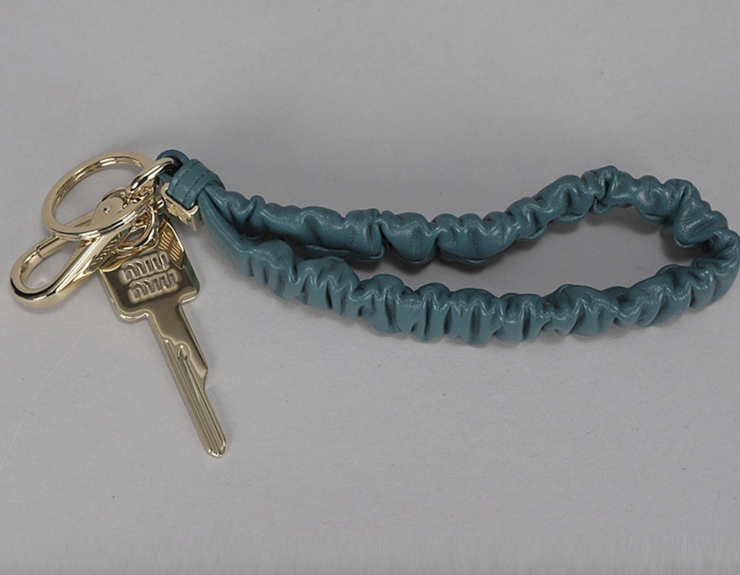 Miu Miu Leather Key Holder