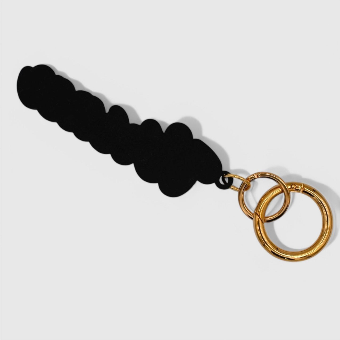 Versace Varsity Keychain Black