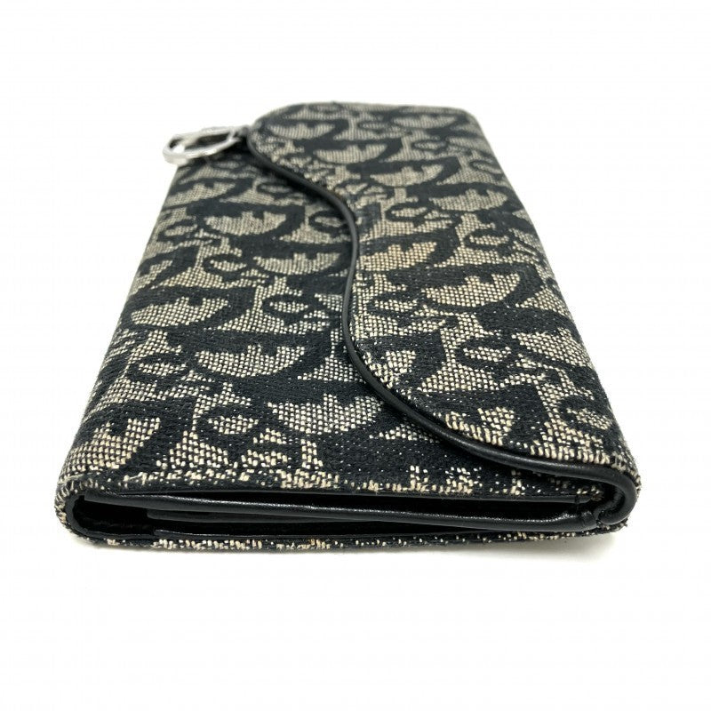 Vintage Rank A DIOR Saddle Long Wallet